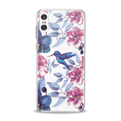 Lex Altern TPU Silicone Motorola Case Pink Hibiscus