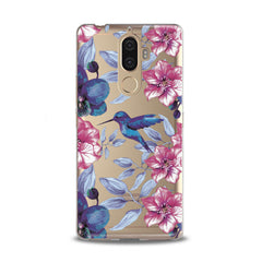 Lex Altern TPU Silicone Lenovo Case Pink Hibiscus