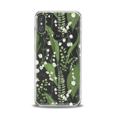 Lex Altern TPU Silicone Motorola Case White Lillies