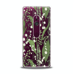 Lex Altern TPU Silicone Sony Xperia Case White Lillies