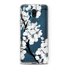 Lex Altern TPU Silicone LG Case White Blooming Tree