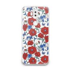 Lex Altern TPU Silicone Asus Zenfone Case Red Wildflowers Bloom