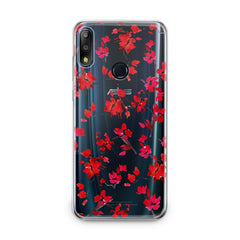 Lex Altern TPU Silicone Asus Zenfone Case Watercolor Red Blossom