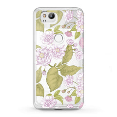 Lex Altern TPU Silicone Google Pixel Case Pink Blooming Tree