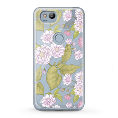 Lex Altern TPU Silicone Google Pixel Case Pink Blooming Tree