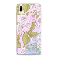 Lex Altern TPU Silicone VIVO Case Pink Blooming Tree