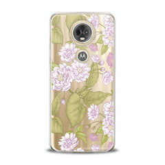 Lex Altern TPU Silicone Motorola Case Pink Blooming Tree