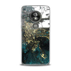 Lex Altern TPU Silicone Motorola Case Green Acrylic Art