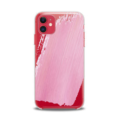 Lex Altern TPU Silicone iPhone Case Pink Paint