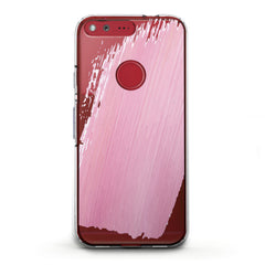 Lex Altern TPU Silicone Google Pixel Case Pink Paint