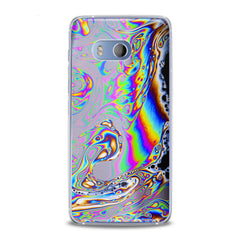 Lex Altern TPU Silicone HTC Case Iridescent Visual Arts