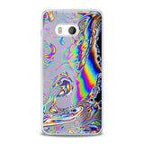 Lex Altern TPU Silicone HTC Case Iridescent Visual Arts