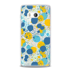 Lex Altern TPU Silicone HTC Case Colorful Abstract Dots