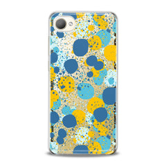 Lex Altern TPU Silicone HTC Case Colorful Abstract Dots