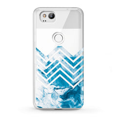 Lex Altern TPU Silicone Google Pixel Case Geometric Acrylic Art