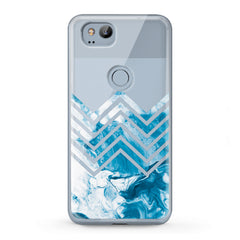 Lex Altern TPU Silicone Google Pixel Case Geometric Acrylic Art