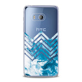 Lex Altern TPU Silicone HTC Case Geometric Acrylic Art