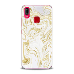 Lex Altern TPU Silicone VIVO Case Golden Oil Paint