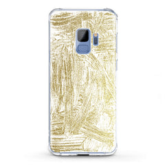 Lex Altern TPU Silicone Samsung Galaxy Case Golden Paint Art