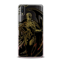 Lex Altern TPU Silicone VIVO Case Abstract Female Statue