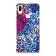 Lex Altern TPU Silicone Vivo Case Colorful Abstract Drawing