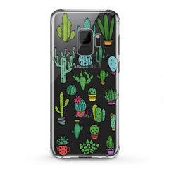 Lex Altern TPU Silicone Samsung Galaxy Case Green Cactus