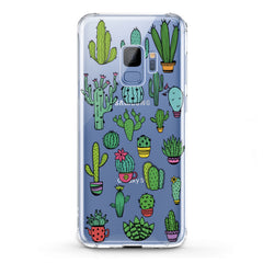 Lex Altern TPU Silicone Samsung Galaxy Case Green Cactus