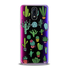 Lex Altern TPU Silicone Oppo Case Green Cactus