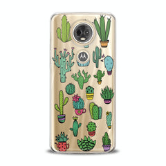 Lex Altern TPU Silicone Motorola Case Green Cactus