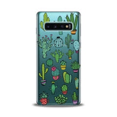 Lex Altern TPU Silicone Samsung Galaxy Case Green Cactus