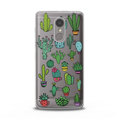 Lex Altern TPU Silicone Lenovo Case Green Cactus