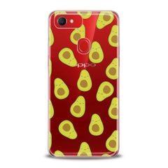 Lex Altern TPU Silicone Oppo Case Kawaii Avocado Pattern