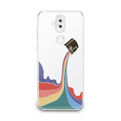 Lex Altern Rainbow Paint Asus Zenfone Case