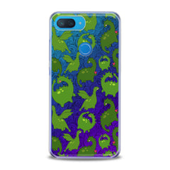 Lex Altern TPU Silicone Xiaomi Redmi Mi Case Kawaii Green Dinosaurs