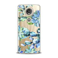 Lex Altern TPU Silicone Motorola Case Cactus Watercolor