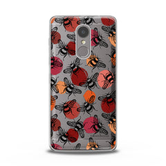 Lex Altern TPU Silicone Lenovo Case Black Graphic Bee