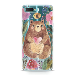 Lex Altern TPU Silicone Oppo Case Cute Lovely Bear