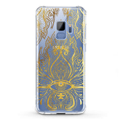 Lex Altern TPU Silicone Samsung Galaxy Case Golden Lotus