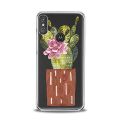 Lex Altern TPU Silicone Motorola Case Cactus Plant