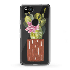 Lex Altern TPU Silicone Google Pixel Case Cactus Plant