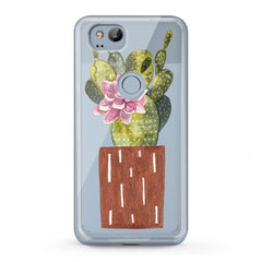 Lex Altern TPU Silicone Google Pixel Case Cactus Plant