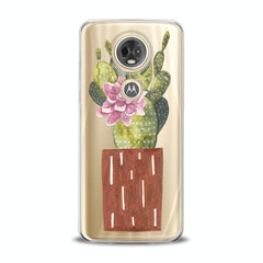 Lex Altern TPU Silicone Motorola Case Cactus Plant