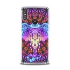 Lex Altern TPU Silicone Motorola Case Colorful Hindu Elephant