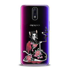 Lex Altern TPU Silicone Oppo Case Japan Kitty Girl