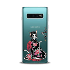 Lex Altern TPU Silicone Samsung Galaxy Case Japan Kitty Girl