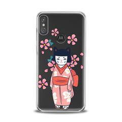 Lex Altern TPU Silicone Motorola Case Kawaii Kitty Girl