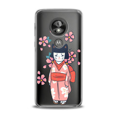 Lex Altern TPU Silicone Motorola Case Kawaii Kitty Girl