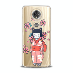 Lex Altern TPU Silicone Motorola Case Kawaii Kitty Girl