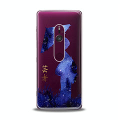 Lex Altern TPU Silicone Sony Xperia Case Watercolor Japan Lady