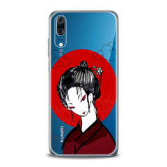 Lex Altern TPU Silicone Huawei Honor Case Traditional Japan Lady